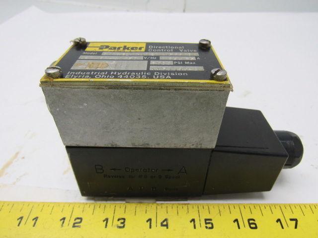 Parker Balstron D1VW21H VY21 X1528 D1 Hydraulic Control Valve