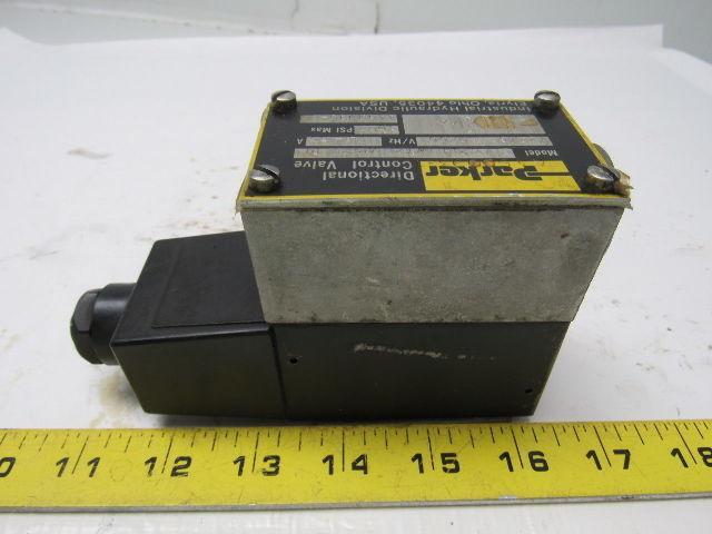 Parker Balstron D1VW21H VY21 X1528 D1 Hydraulic Control Valve