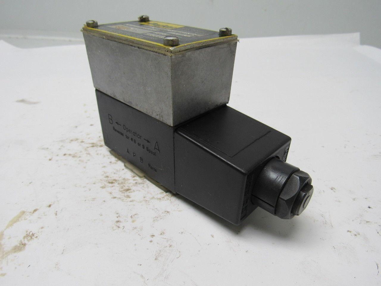 Parker Balstron D1VW21H VY21 X1528 D1 Hydraulic Control Valve