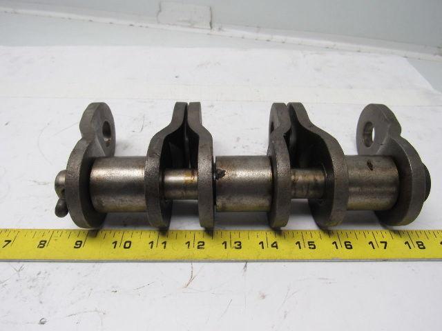 200-3 Triple Offset Link Roller Chain Half Link 2.5" Pitch