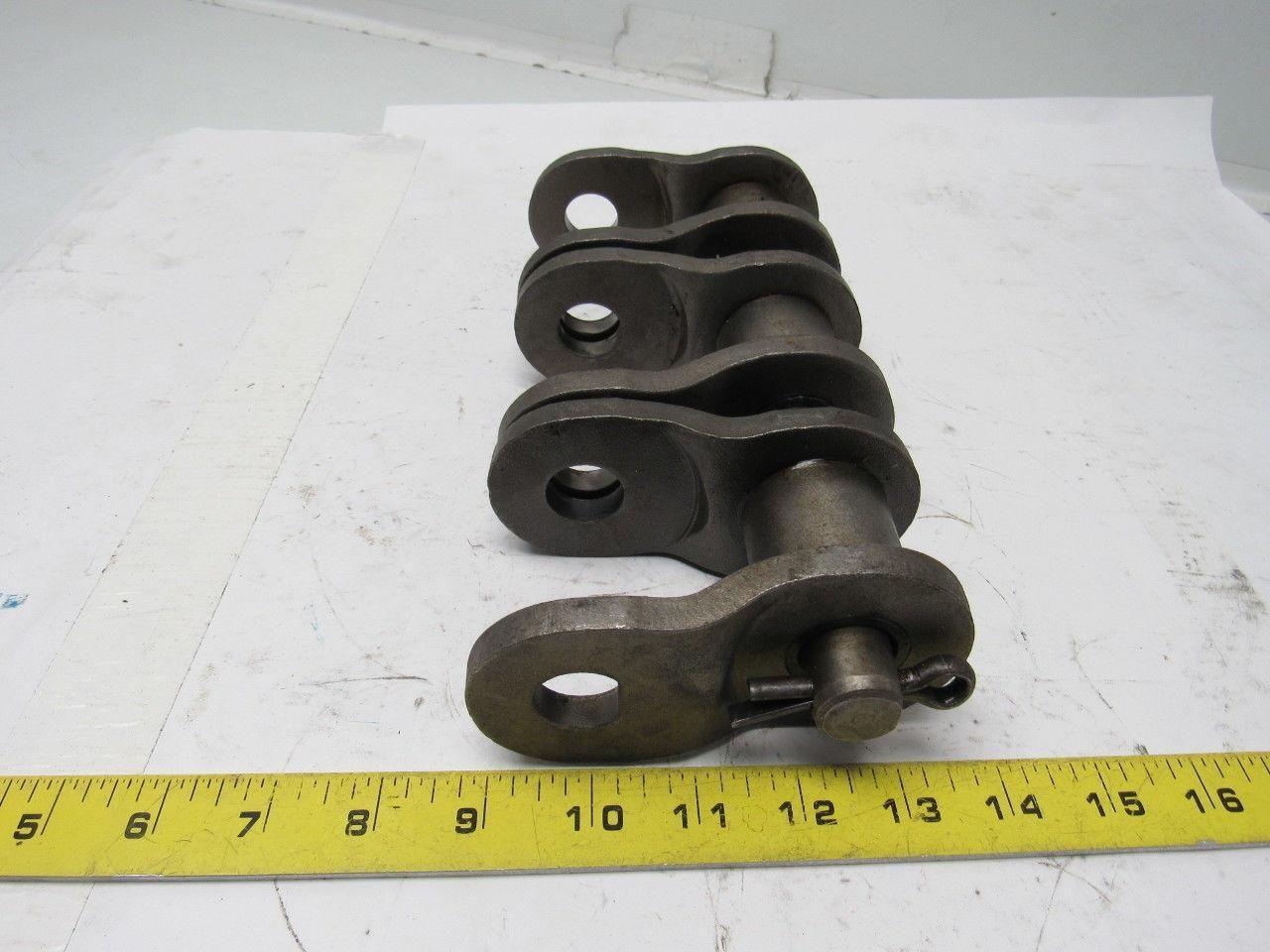 200-3 Triple Offset Link Roller Chain Half Link 2.5" Pitch