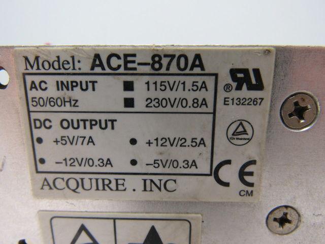 Acquire Inc ACE-870A Power Supply