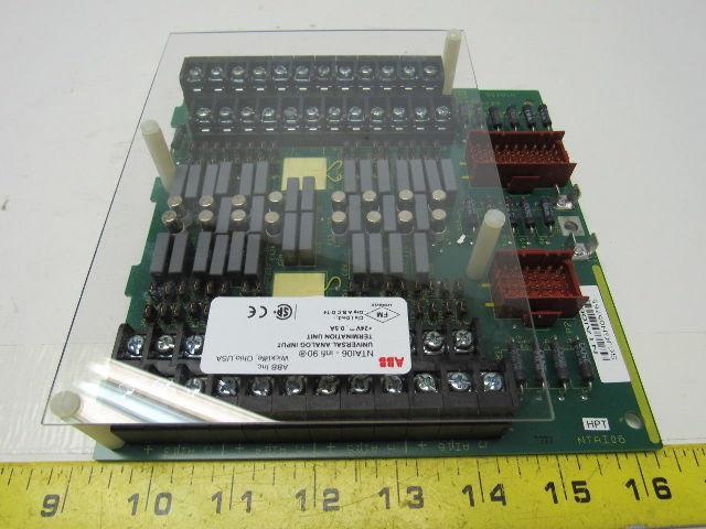 ABB NTAI06 Bailey infi 90 Universal 16 Analog Input Termination Unit