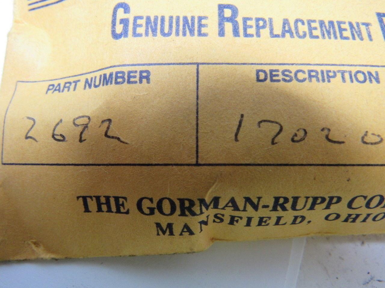 Gorman Rupp 2692 17020 Stainless Steel Replacement Shaft Sleeve