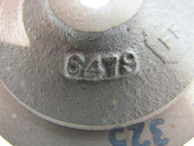 Gorman Rupp 647980 Series 81 1/2E3-X1.5 1P Steel Replacement Pump Impeller