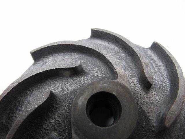 Ruthman Gusher 2440 Pump Impeller 3.5 OD x 47/64" Thick M12-1.75 Threaded Hole