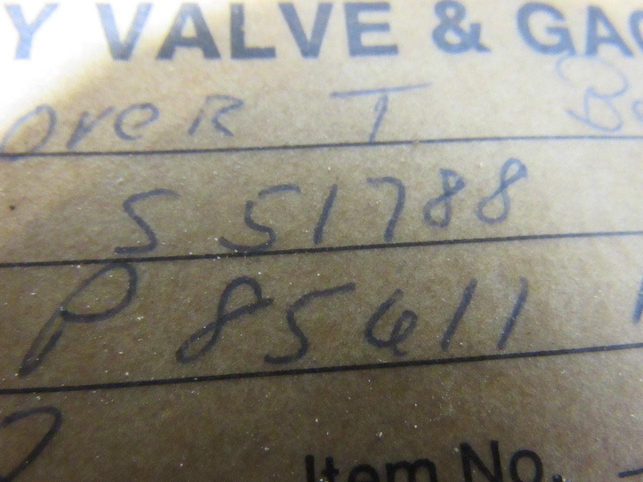 Crosby Valve & Gage 551788 Over T Bellows Pressure Relief Valve Parts