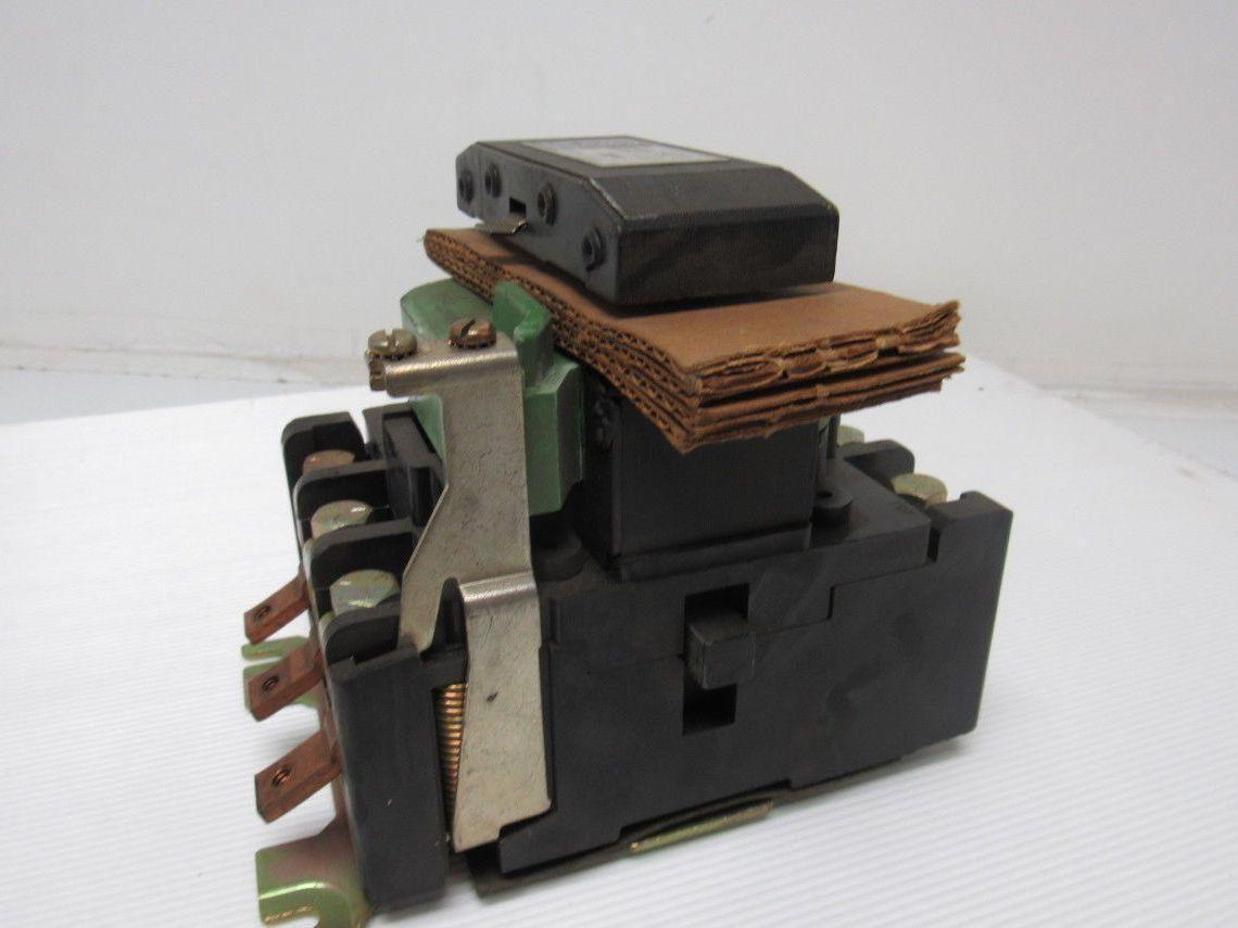 General Electric CR205E0 Size 3 Motor Starter 600V 100A, 120V Coil
