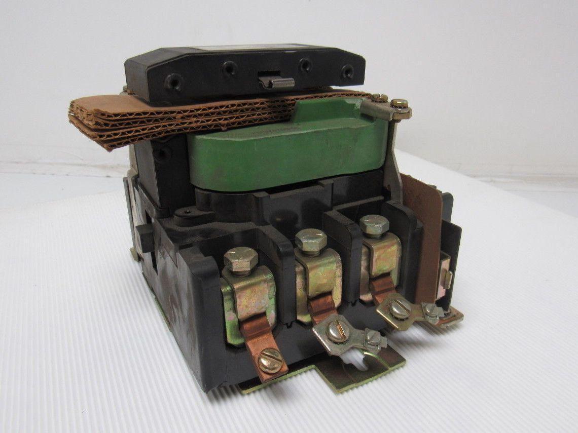 General Electric CR205E0 Size 3 Motor Starter 600V 100A, 120V Coil
