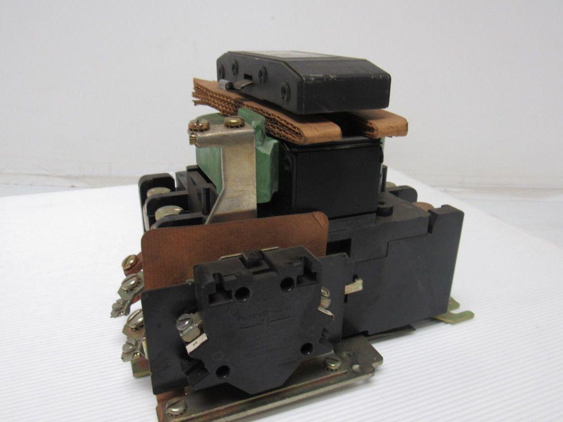 General Electric CR205E0 Size 3 Motor Starter 600V 100A, 120V Coil