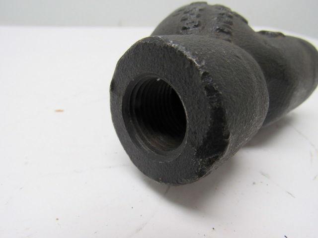 Armstrong B1SW Cast Carbon Steel Socket Weld Y Strainer 1/2"