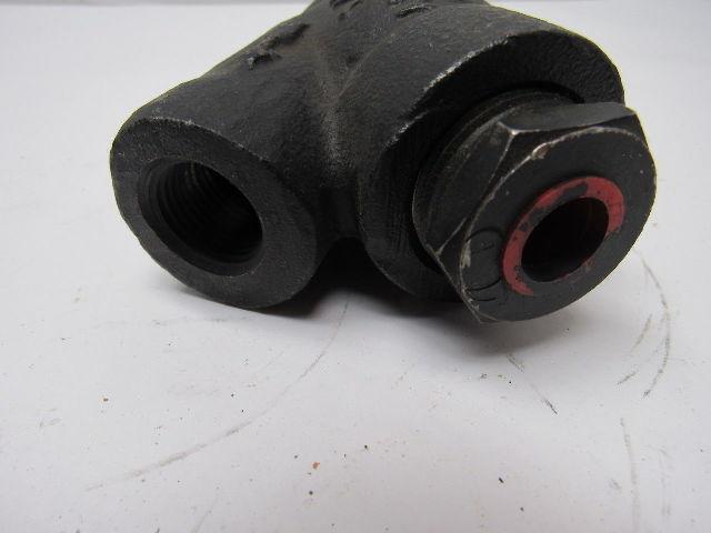 Armstrong B1SW Cast Carbon Steel Socket Weld Y Strainer 1/2"