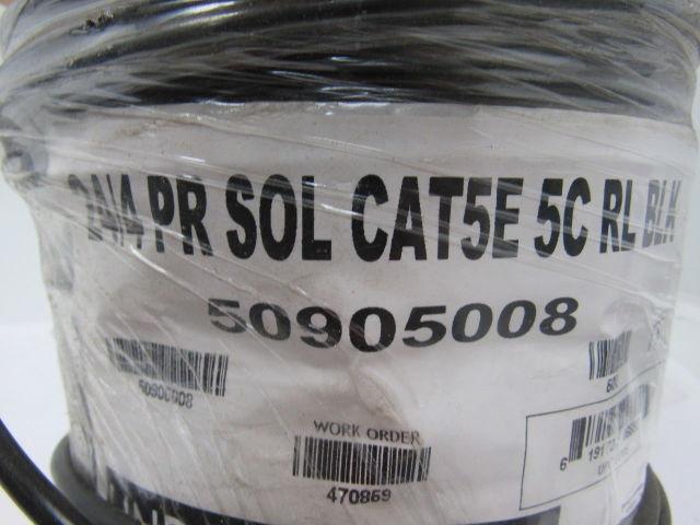 Honeywell Genesis 50905008 24/4 C5E Underground Comm Cable 500' Roll New