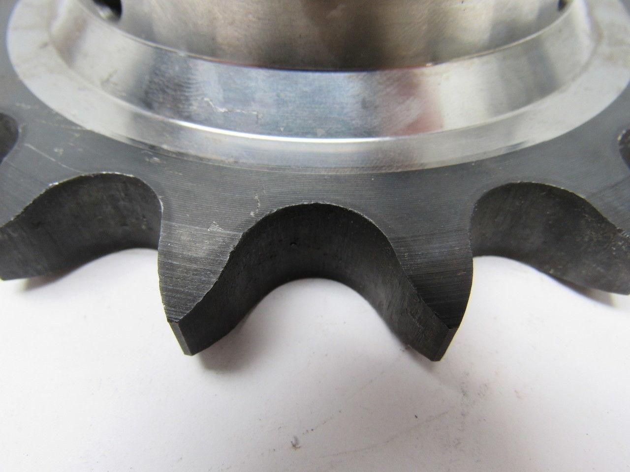 P80B18HE 18 Tooth Sprocket #80 1.968" Bore W/2 Set Screws 1/2" X 1/4" Keyway