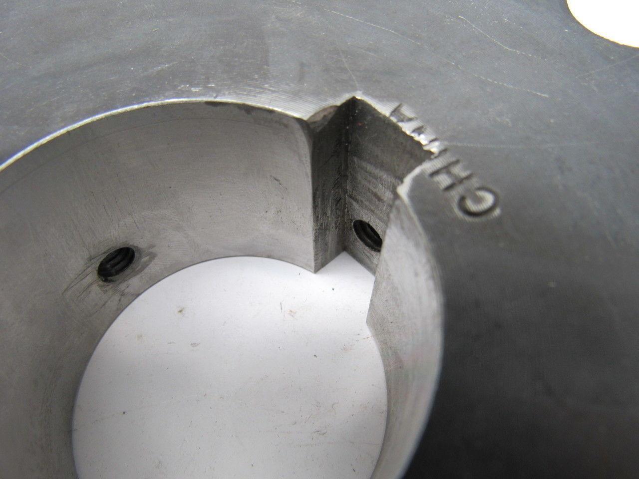 P80B18HE 18 Tooth Sprocket #80 1.968" Bore W/2 Set Screws 1/2" X 1/4" Keyway