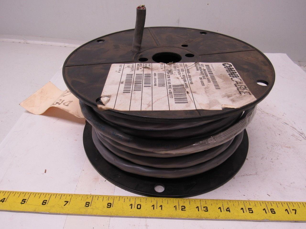 Alpha Wire Co 5060/25 20/25 20AWG 300VAC MultiConductor Cable 80 Ft