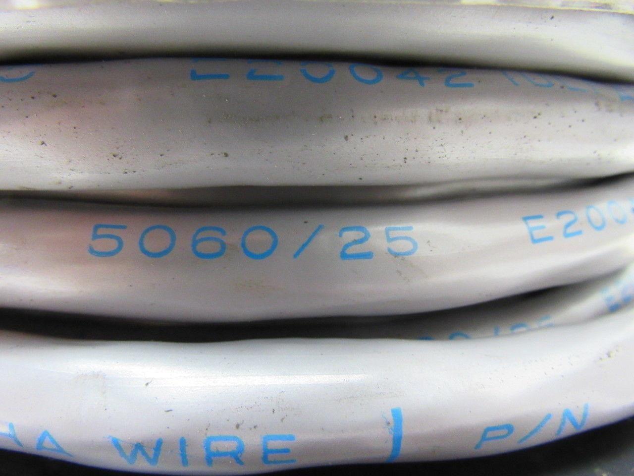 Alpha Wire Co 5060/25 20/25 20AWG 300VAC MultiConductor Cable 80 Ft