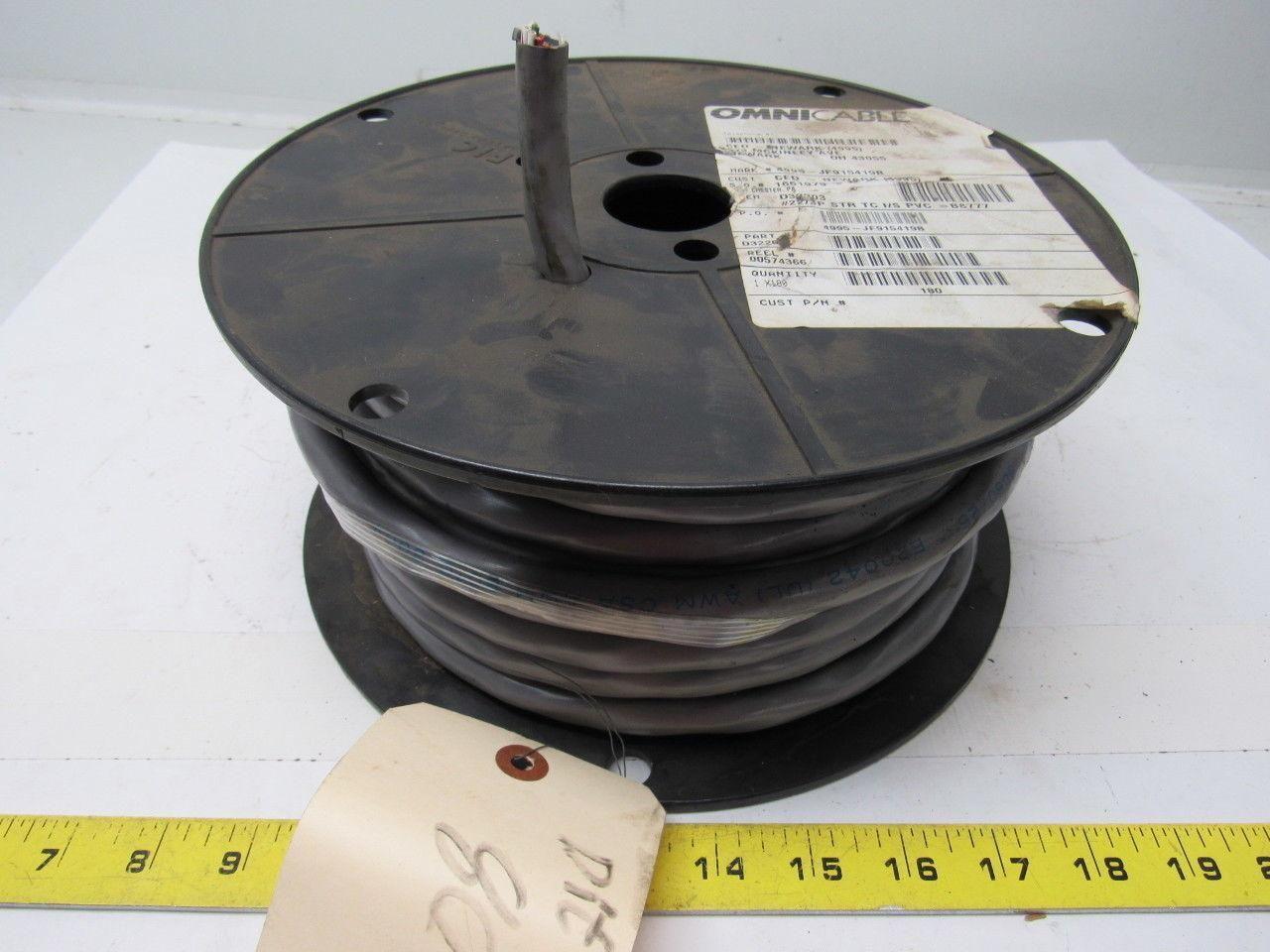 Alpha Wire Co 5060/25 20/25 20AWG 300VAC MultiConductor Cable 80 Ft