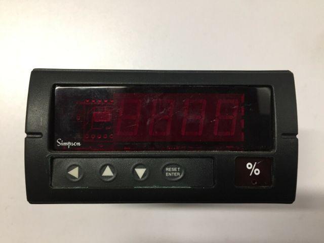 Simpson Electric Digital Panel Meter H335171020