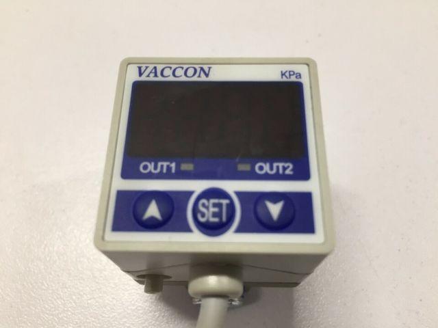 Bimba Vaccon VDSN Electronic Vacuum Pressure Switch Sensor Transmitter