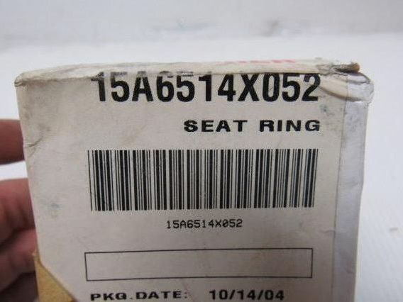 Fisher 15A6514X052 Valve Seat Ring 416SS, 1/2" Port 1-1/2" Type EZ