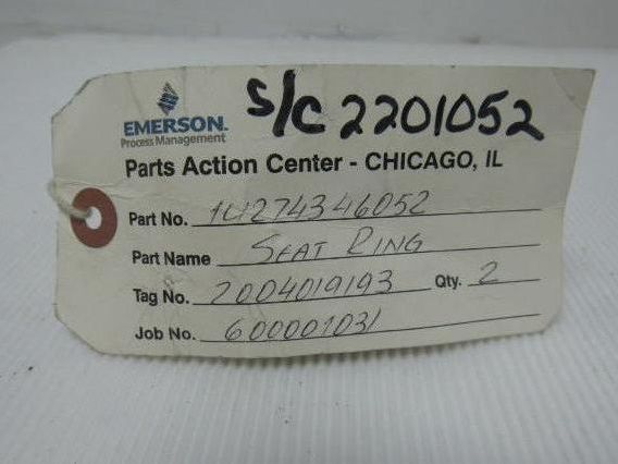 CVS Controls 1U274346052 Series DBAQ 2" Control Valve Seat Ring
