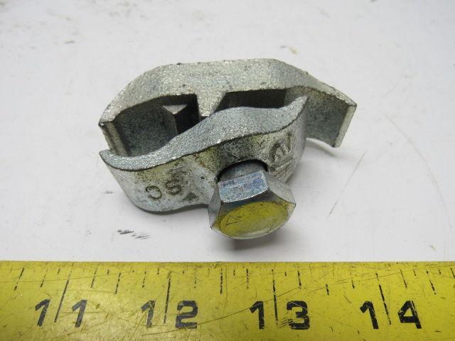 Steel City EC1-1/2" 1/2" Malleable Iron Edge Clamp to Conduit Clamp Lot of 29