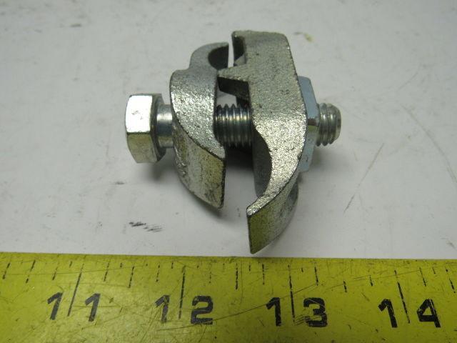 Steel City EC1-1/2" 1/2" Malleable Iron Edge Clamp to Conduit Clamp Lot of 29