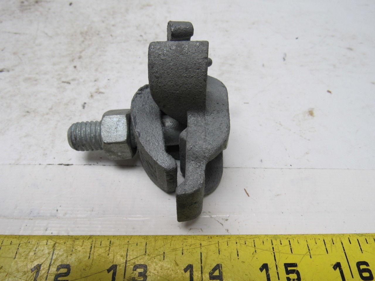 Appleton PC50ET 1/2" Malleable Iron Edge Clamp to Conduit Clamp Lot of 9