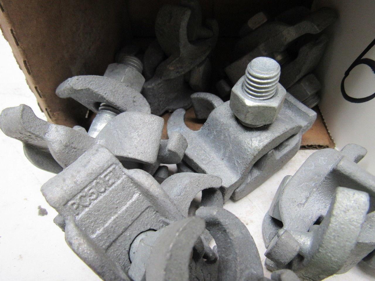 Appleton PC50ET 1/2" Malleable Iron Edge Clamp to Conduit Clamp Lot of 9