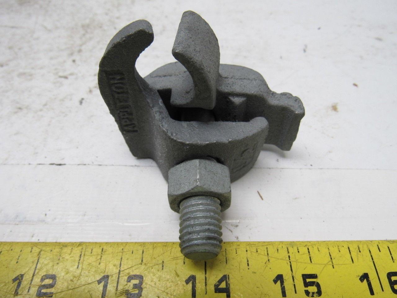 Appleton PC50ET 1/2" Malleable Iron Edge Clamp to Conduit Clamp Lot of 9