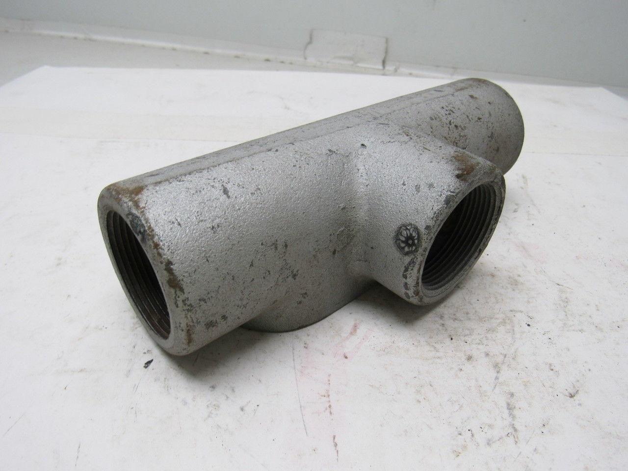 Crouse-Hinds T57 1-1/2" Conduit Outlet Body Lot of 8