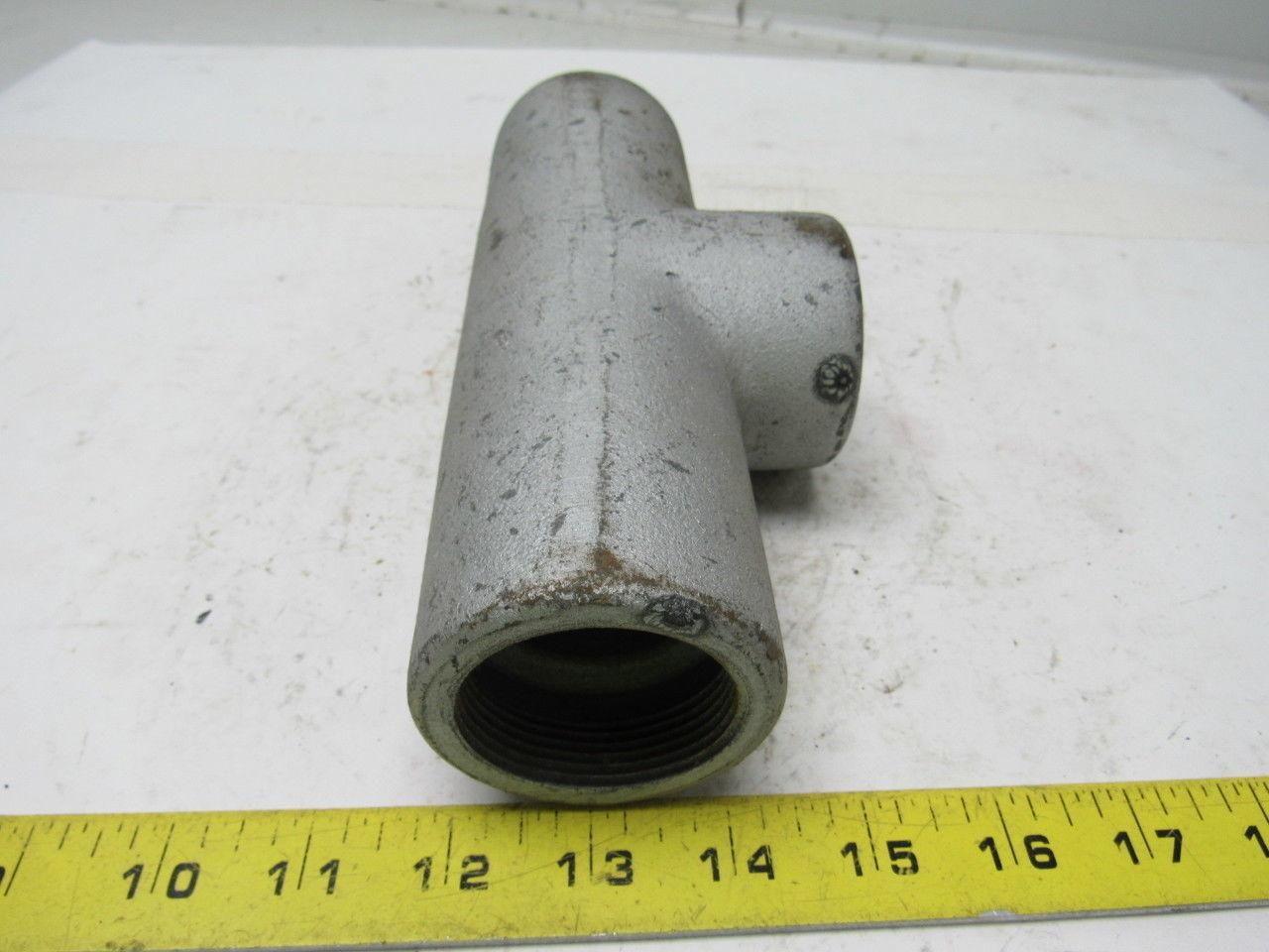 Crouse-Hinds T57 1-1/2" Conduit Outlet Body Lot of 8