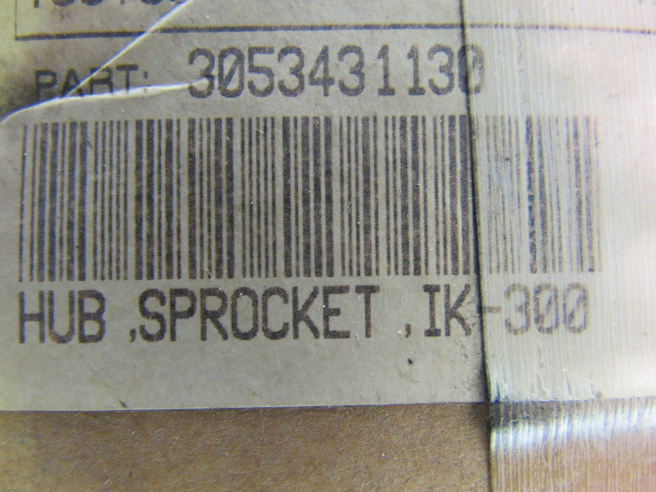 Diamond Power 3053431130 IK 300 Soot Blower Hub Sprocket