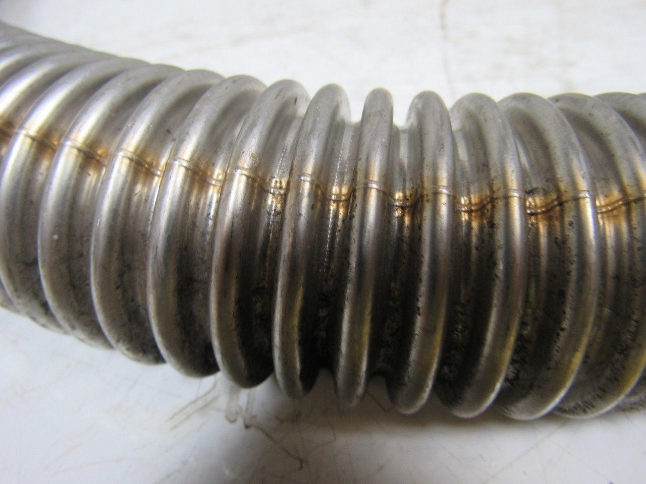 Hose Master SP-FH-11-13 Corrugated Metal Flex Hose Stainless 1-5/8" x 8'