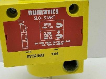 Numatics MVT32-04AY SLO-START Lockout Valve 1/2" NPT New