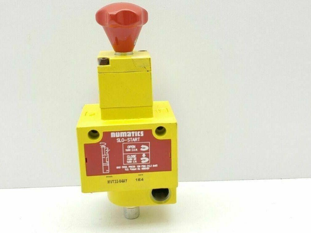 Numatics MVT32-04AY SLO-START Lockout Valve 1/2" NPT New