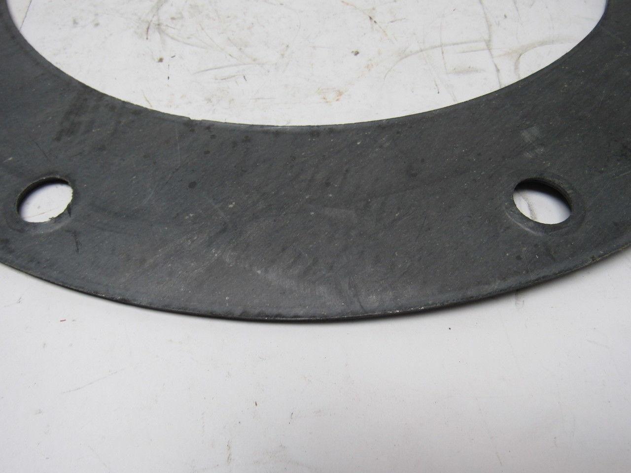 Pipe Flange Gasket 14" I.D. 19" O.D. W/8 Bolt Holes 3/4" Dia. 1/8" Thick
