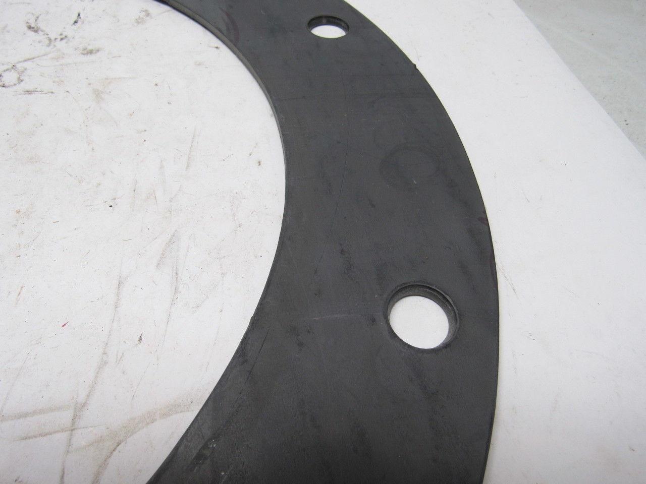 Pipe Flange Gasket 14" I.D. 19" O.D. W/8 Bolt Holes 3/4" Dia. 1/8" Thick