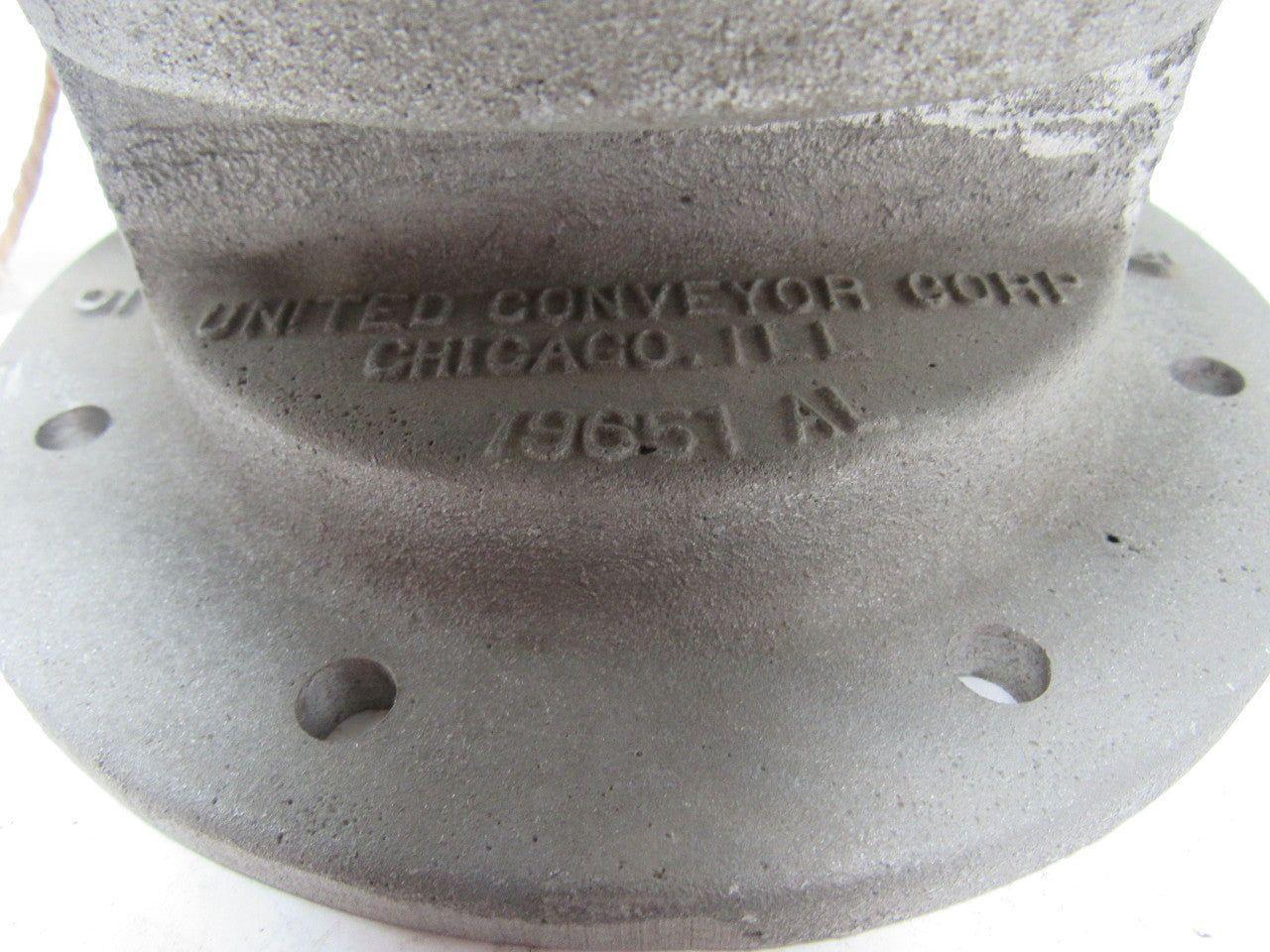United Conveyor Corp 19651 AL Diaphragm Valve Aluminum Body