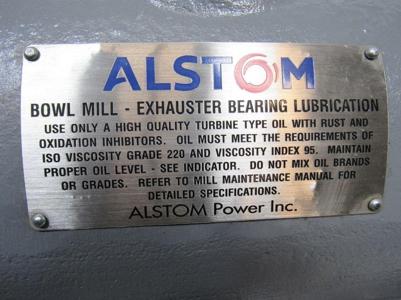 ALSTOM EX-194 Bowl Mill Exhauster Bearing Assembly / Rebuilt