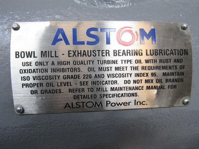 ALSTOM EX-194 Bowl Mill Exhauster Bearing Assembly / Rebuilt