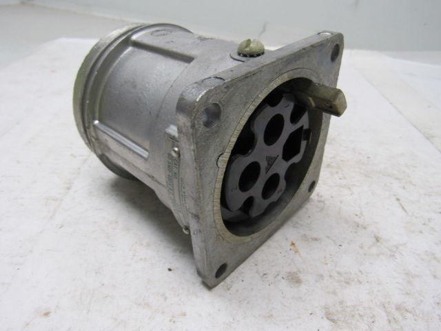 Russellstoll 3228 60 Amp Plug Pin & Sleeve Receptacle Parts Housing & Plug