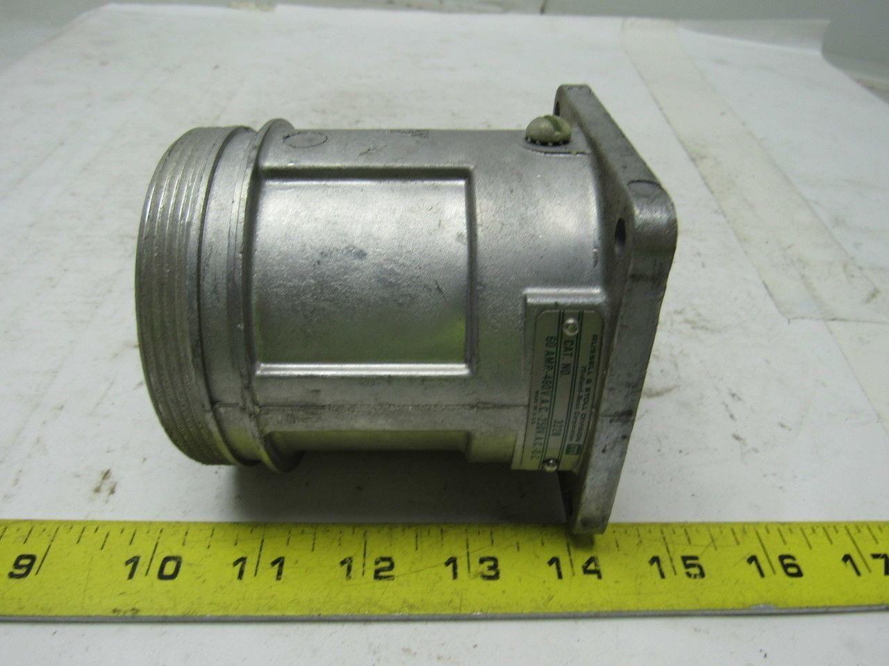 Russellstoll 3228 60 Amp Plug Pin & Sleeve Receptacle Parts Housing & Plug