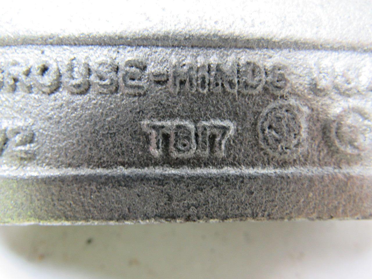 Crouse Hinds Co TB17 1/2" Outlet Body New Lot of 2