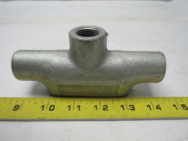 Crouse Hinds Co TB17 1/2" Outlet Body New Lot of 2