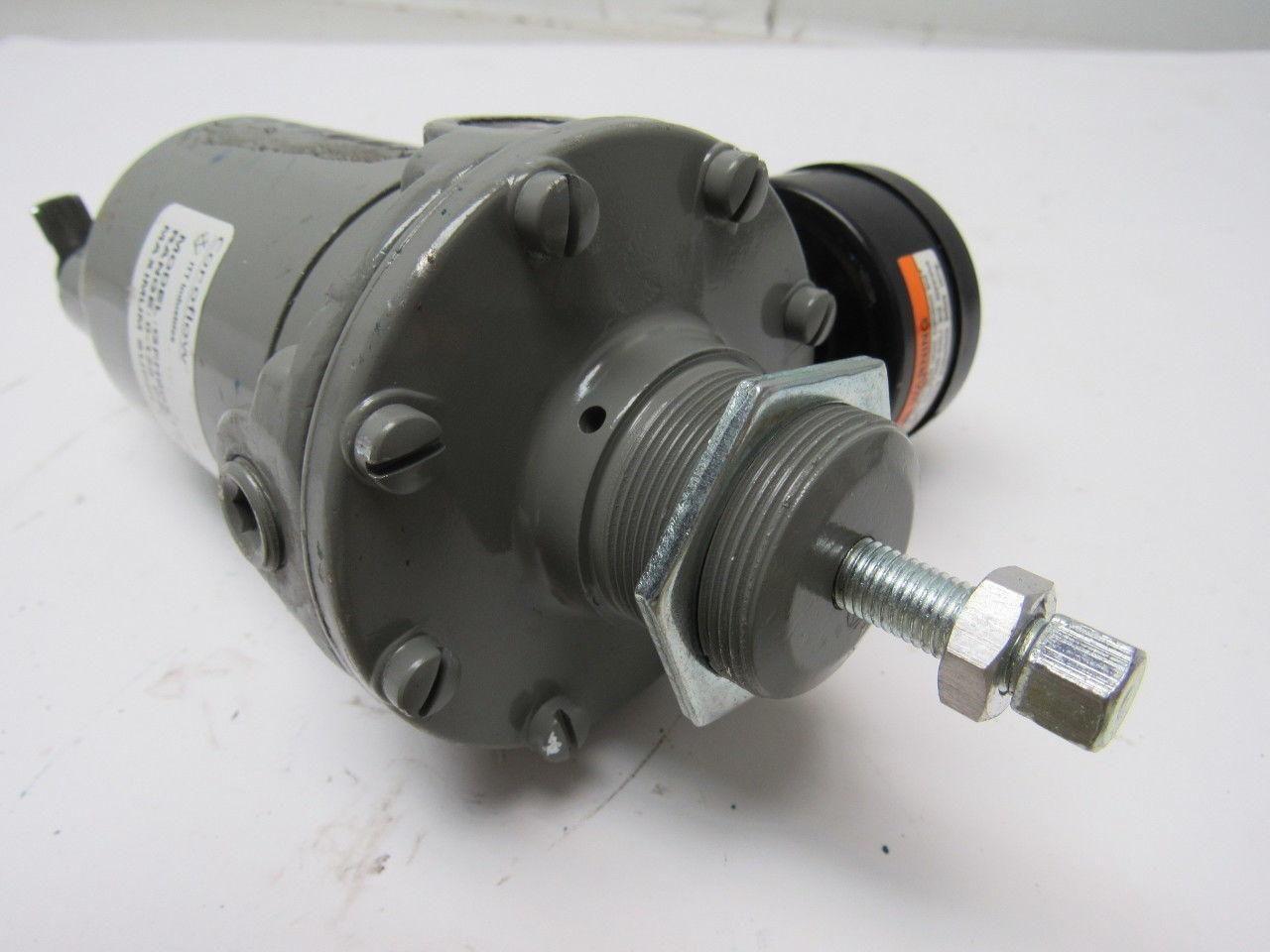 ITT Conoflow GFH60XTKEX3G Pneumatic Regulator 0-125PSI W/USG 160PSI Gauge