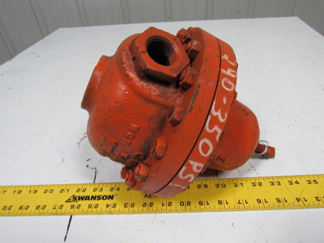Cashco Type 123 Differential Back Pressure Relief Regulator 1" NPT 290-350PSI