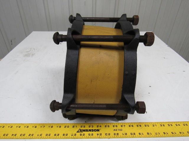 ROMAC 8" 501 x 5" Ductile Iron Coupling / 1 Bolt Missing / No Gaskets