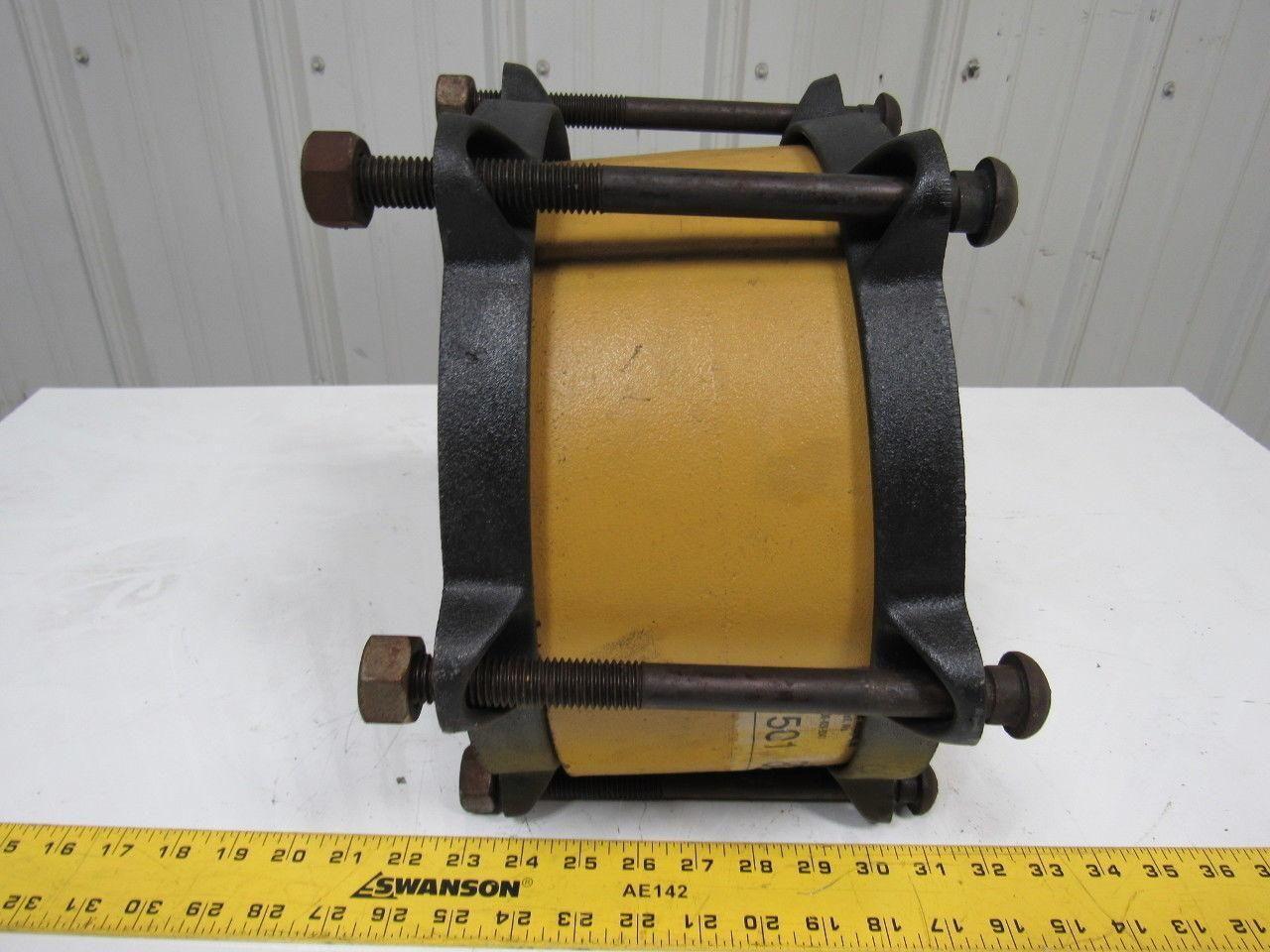 ROMAC 8" 501 x 5" Ductile Iron Coupling / 1 Bolt Missing / No Gaskets